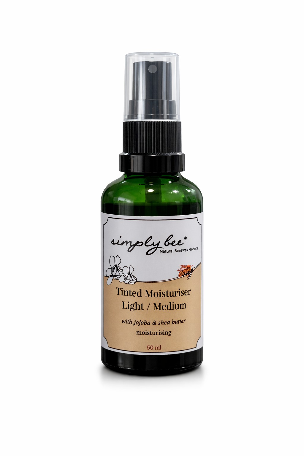 Tinted Moisturiser – 50ml – Light to Medium